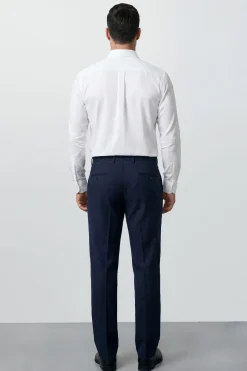 Pantalon De Costume Essentiel Bleu Marine Grande Taille & Tall