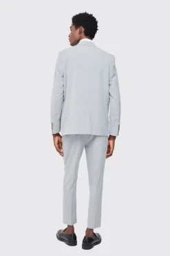 boohooMAN Pantalon de costume fuselé à taille fixe<Homme Costumes Et Tenues Formelles