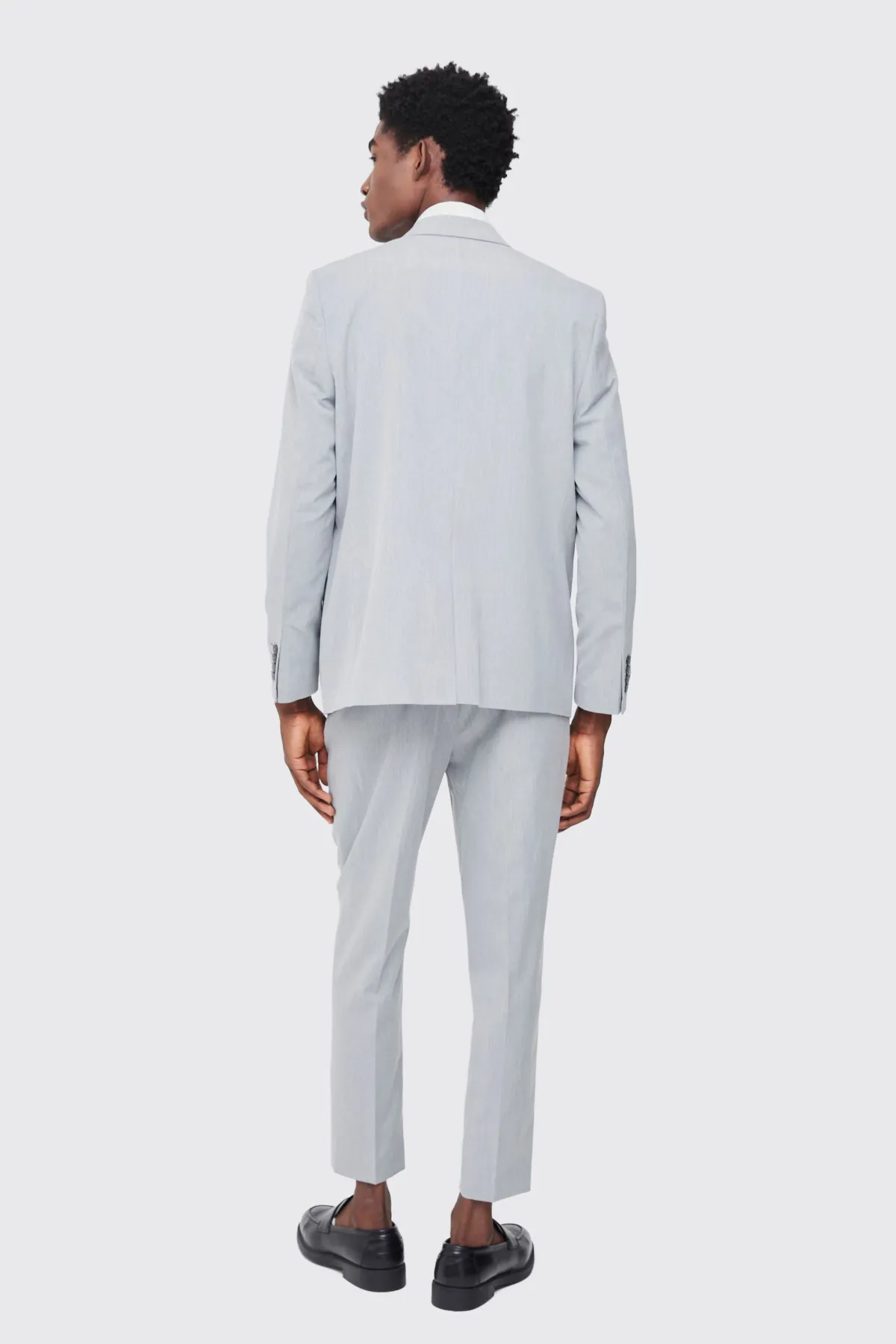 boohooMAN Pantalon de costume fuselé à taille fixe<Homme Costumes Et Tenues Formelles