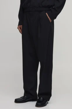 boohooMAN Pantalon De Costume Large À Pinces Assorti<Homme Costumes Et Tenues Formelles