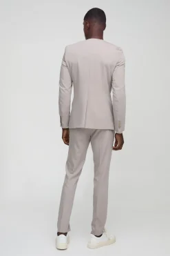 Pantalon de costume skinny court