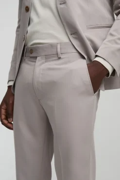 Pantalon de costume skinny court