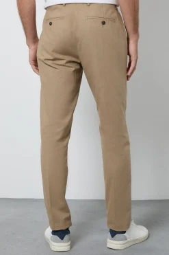 Burton Pantalon De Costume Slim Foncé En Lin<Homme Costumes Et Tenues Formelles