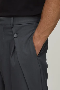 Pantalon De Costume Tailleur Jambe Large Ballon
