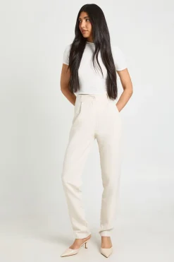 Pantalon De Costume Tailleur Fuselé Taille Haute Tall