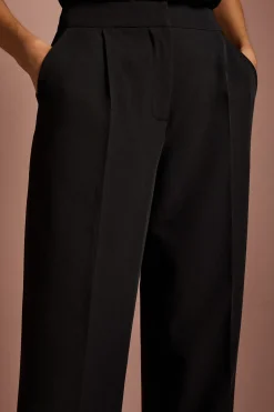 Pantalon de Cérémonie Droit à Plis Devant