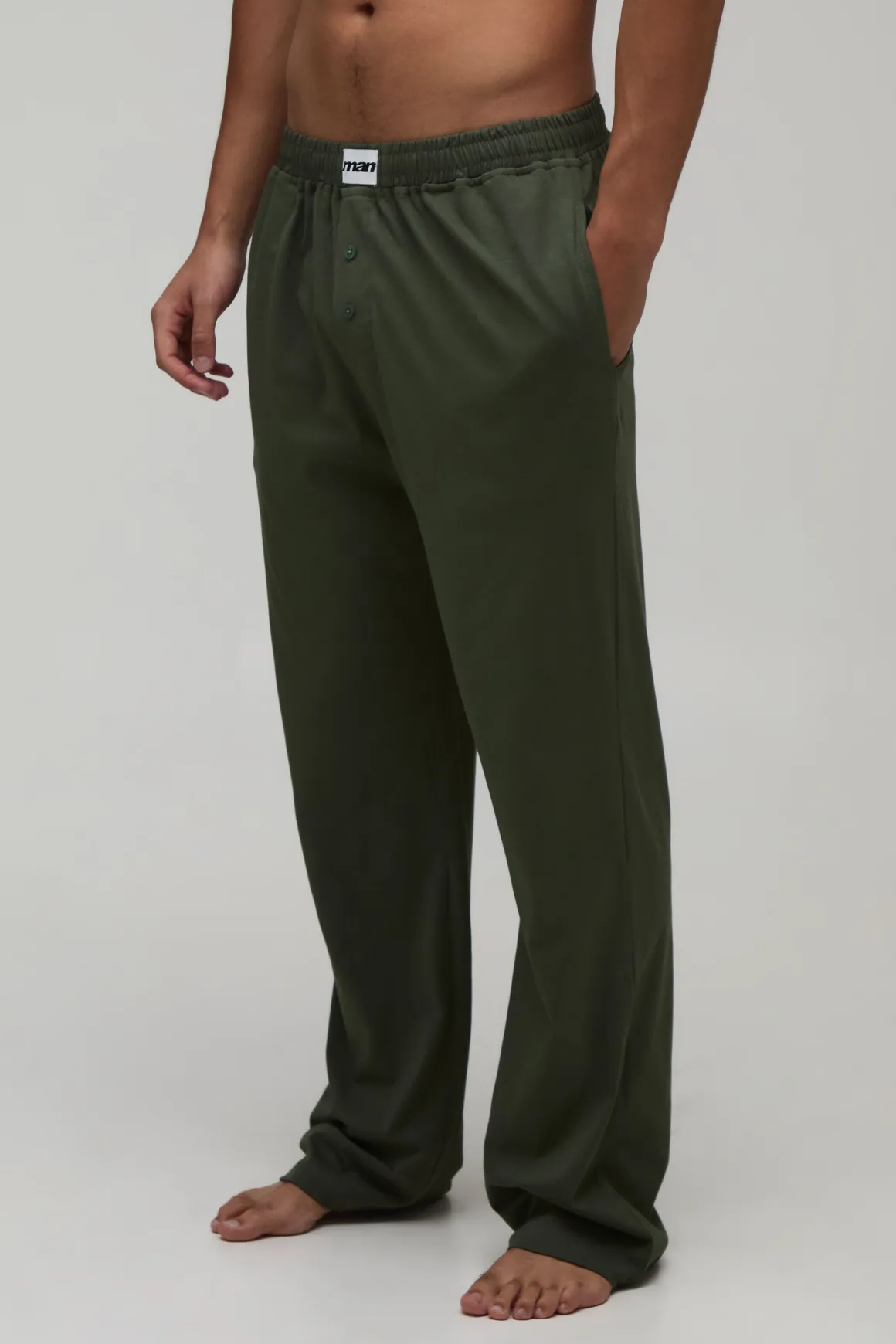 Pantalon De Détente En Jersey Coupe Décontractée