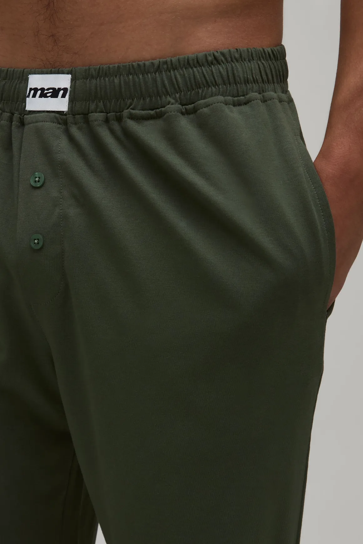 Pantalon De Détente En Jersey Coupe Décontractée