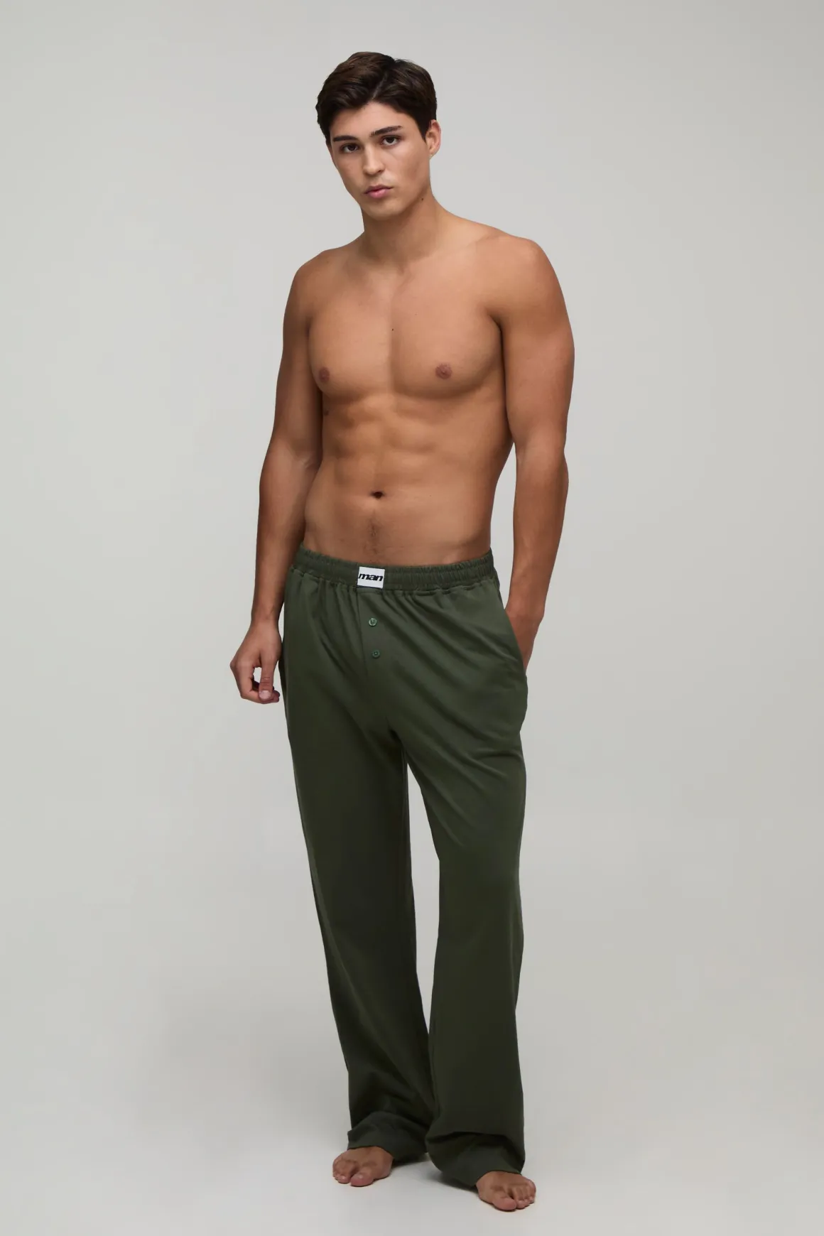 Pantalon De Détente En Jersey Coupe Décontractée