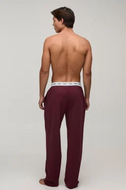 boohooMAN Pantalon De Détente Homme Coupe Droite<Homme Vêtements Confort
