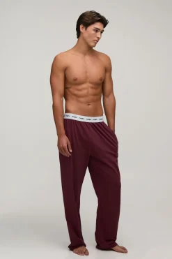 boohooMAN Pantalon De Détente Homme Coupe Droite<Homme Vêtements Confort