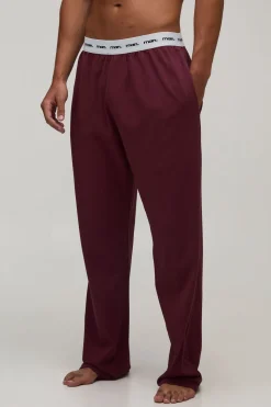 boohooMAN Pantalon De Détente Homme Coupe Droite<Homme Vêtements Confort