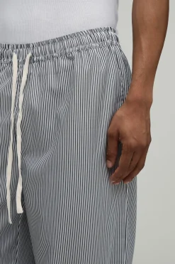 Pantalon De Détente Large À Rayures