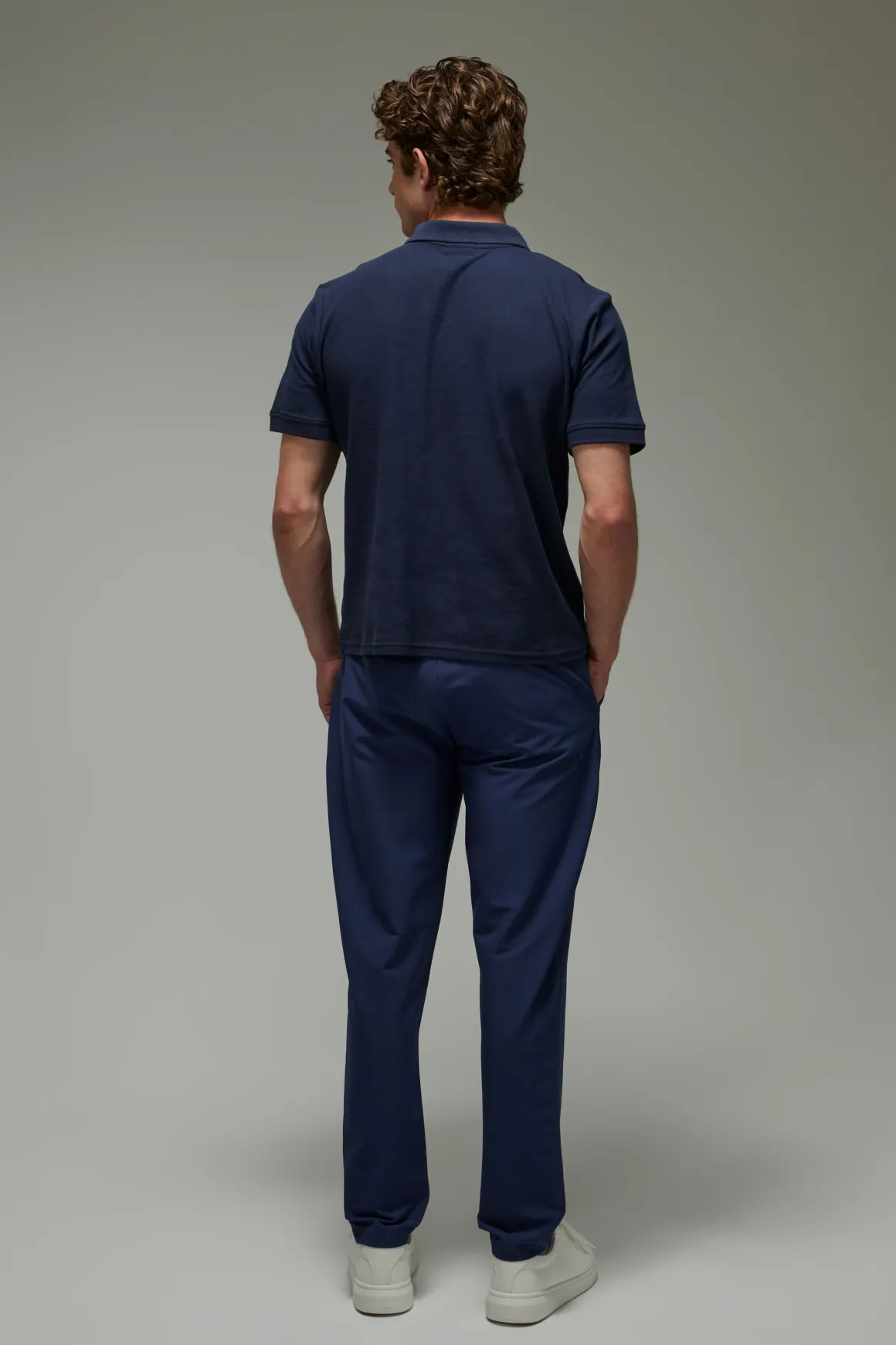 Pantalon De Golf Homme Coupe Fuselée À Pinces