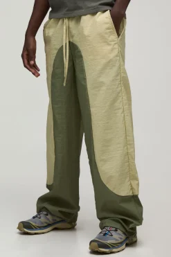 Pantalon De Jogging Ample Avec Détails De Panneaux