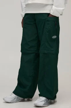 Pantalon De Jogging Cargo Utilitaire Coupe Ample Avec Jambes Détachables
