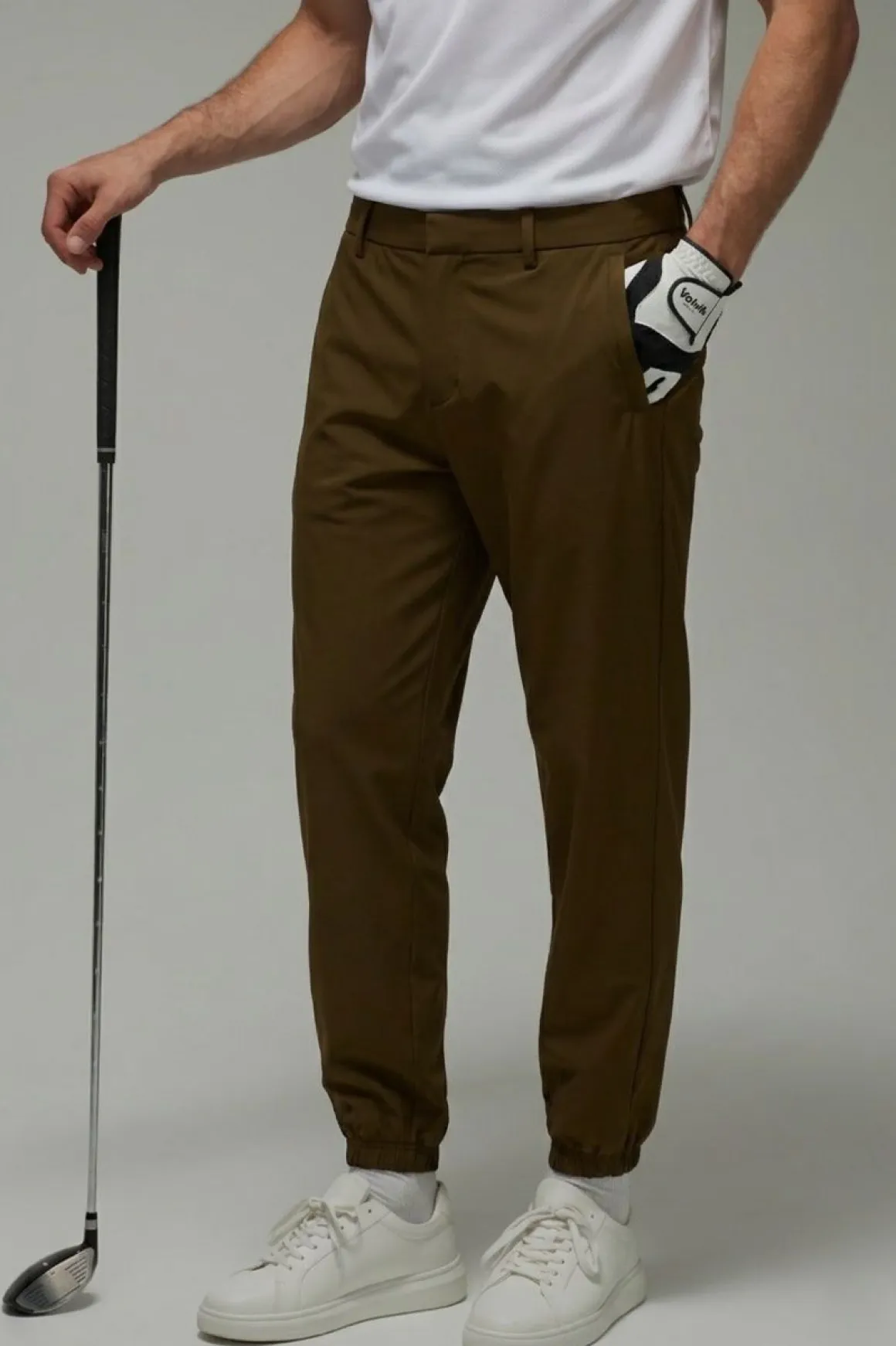 Pantalon De Jogging De Golf À Coupe Régulière Avec Chevilles Resserrées Active
