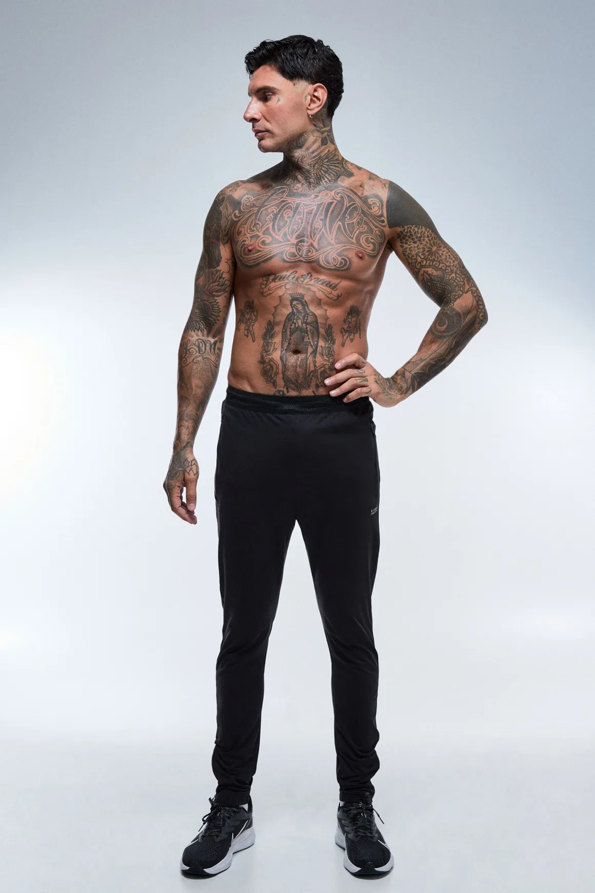 Pantalon De Jogging Fuselé Extensible Essentiels Gym Active Pour Homme Grande Taille