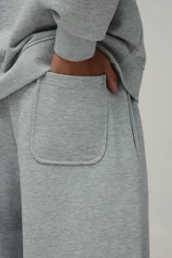 Pantalon De Jogging Large En Molleton Épais 480 G/m²