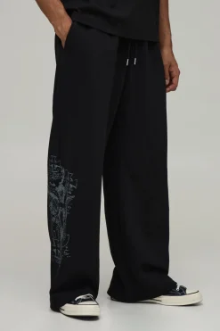 Pantalon De Jogging Large À Imprimé Renaissance