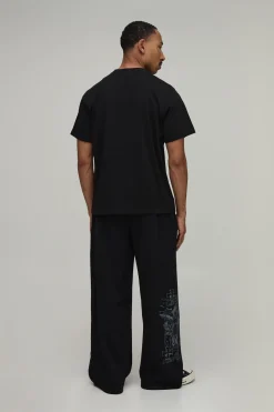Pantalon De Jogging Large À Imprimé Renaissance