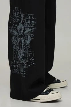 Pantalon De Jogging Large À Imprimé Renaissance