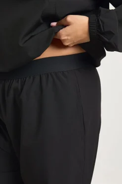 Pantalon de Jogging Large Taille Plus avec Ceinture Élastiquée