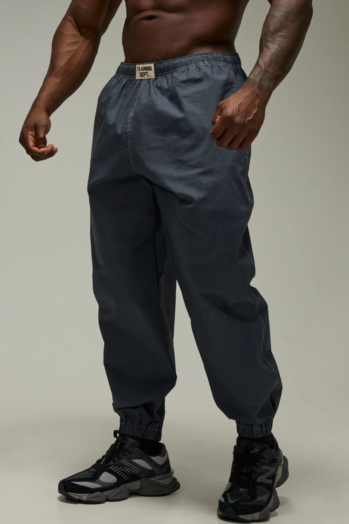 Pantalon de Jogging Training Dept à Coutures Contrastées