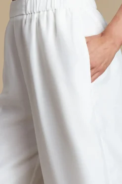 Coast Pantalon De Mariage Palazzo En Organza<Femme Pantalons