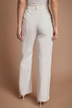 Pantalon De Mariée Tailleur Jambe Large