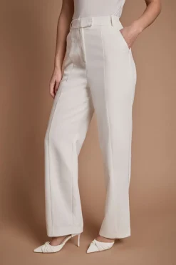 Pantalon De Mariée Tailleur Jambe Large