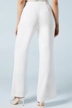 Pantalon de Mariée Évasé Premium