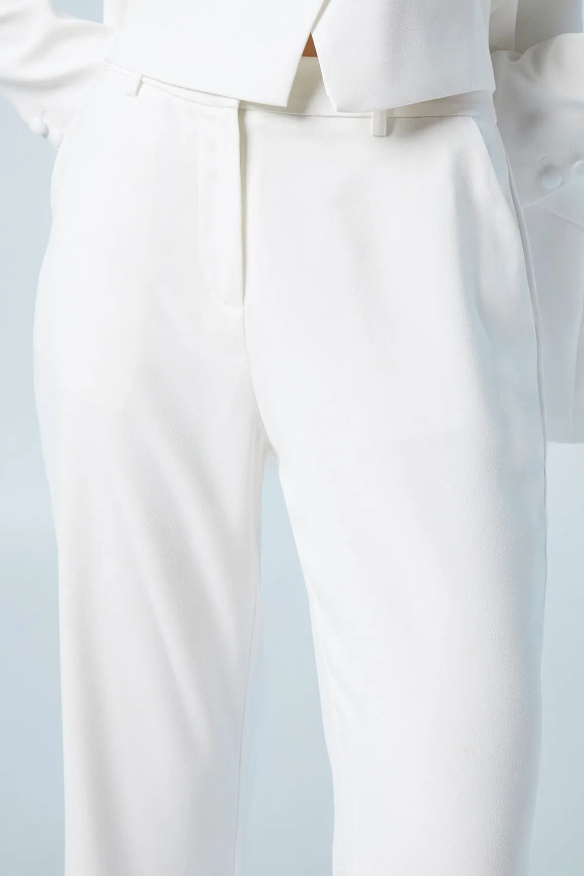 Pantalon de Mariée Évasé Premium
