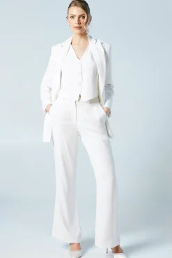 Pantalon de Mariée Évasé Premium
