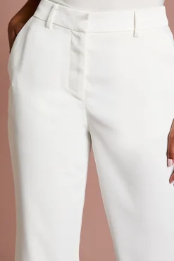 Pantalon de Mariée Évasé Premium Petite Taille