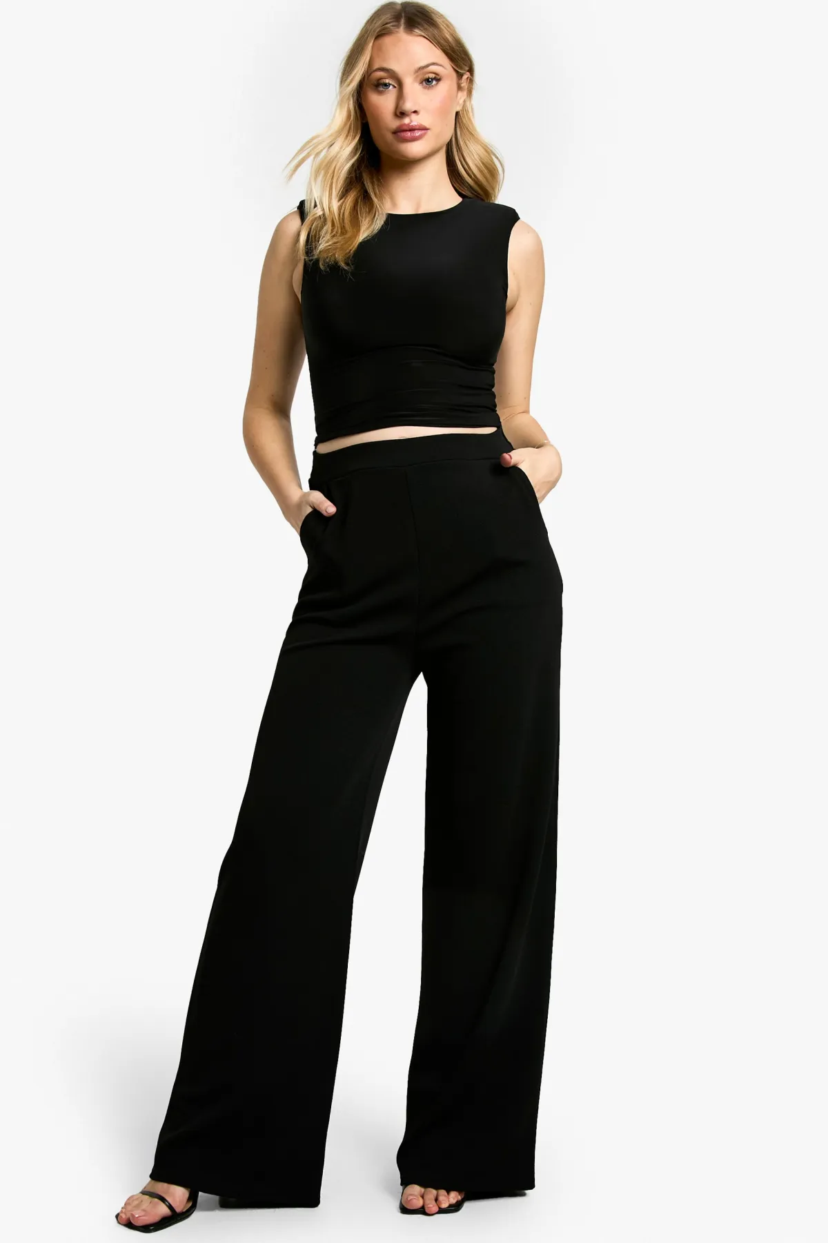 boohoo Pantalon De Maternité Large Taillé<Femme Pantalons