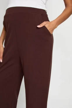 boohoo Pantalon de maternité sur mesure à jambes larges<Femme Pantalons|Looks Chocolat