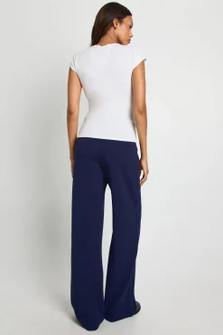 boohoo Pantalon de maternité sur-mesure à jambes larges<Femme Pantalons|Tailleurs