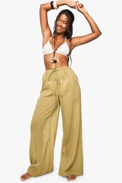 Pantalon de plage en étamine