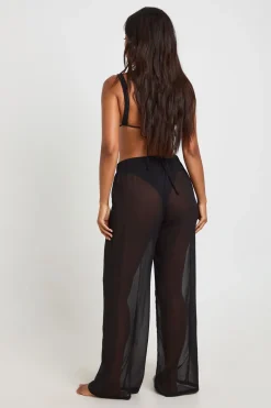 Pantalon De Plage À Jambes Larges