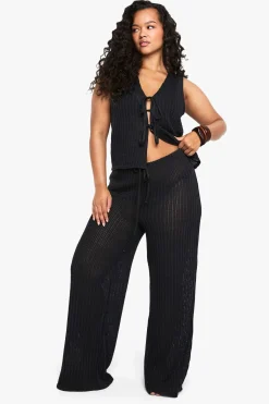 Pantalon De Plage Large Grande Taille