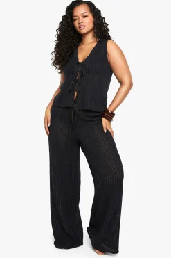 Pantalon De Plage Large Grande Taille