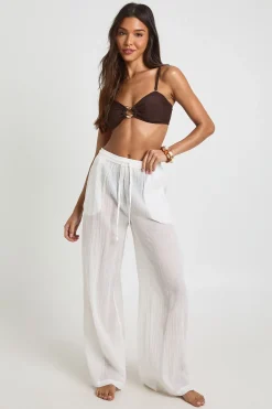 boohoo Pantalon De Plage À Ornements De Coquillages<Femme Tenues De Plage