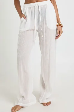 boohoo Pantalon De Plage À Ornements De Coquillages<Femme Tenues De Plage