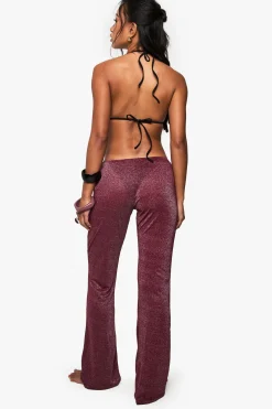 Pantalon de plage à paillettes premium