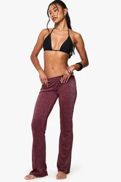 Pantalon de plage à paillettes premium