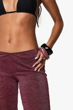 Pantalon de plage à paillettes premium
