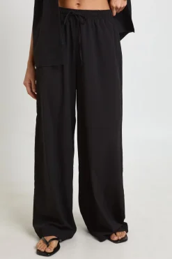 boohoo Pantalon De Plage Texturé Oversize Essentials<Femme Tenues De Plage