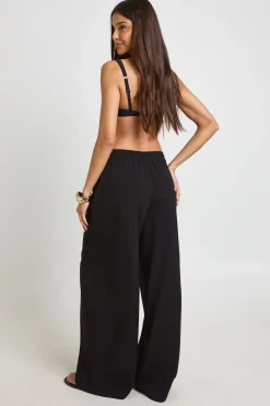 boohoo Pantalon De Plage Texturé Oversize Essentials<Femme Tenues De Plage