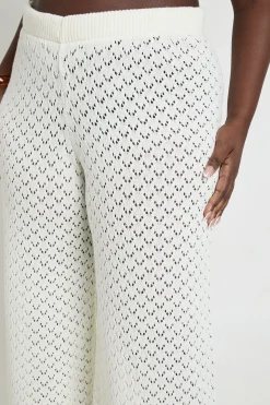 boohoo Pantalon De Plage Tricoté Grande Taille<Femme Tenues De Plage